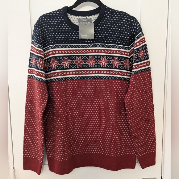 Denver Hayes New With Tags Christmas Sweater Medium - Picture 5 of 6